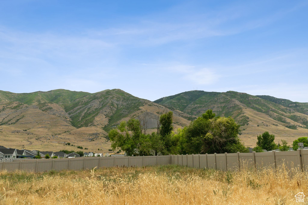 View of mountain backdrop