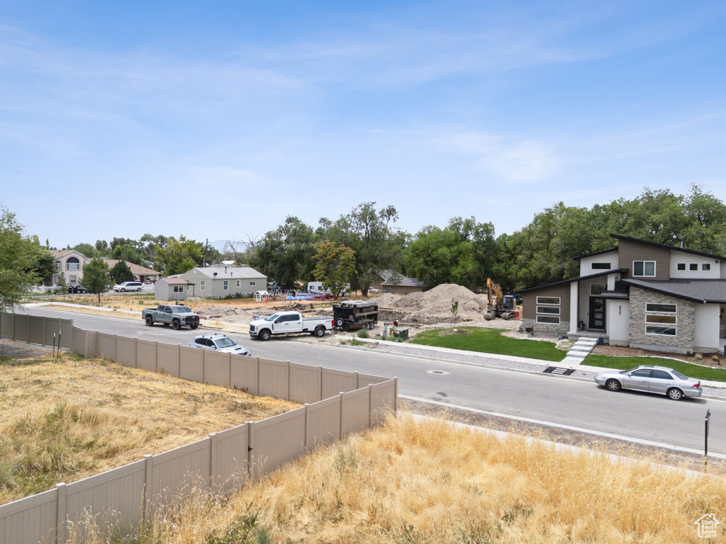 View of asphalt road