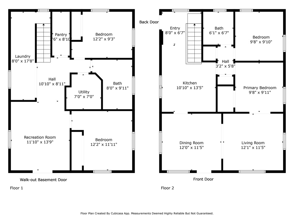 View of floor plan / room layout