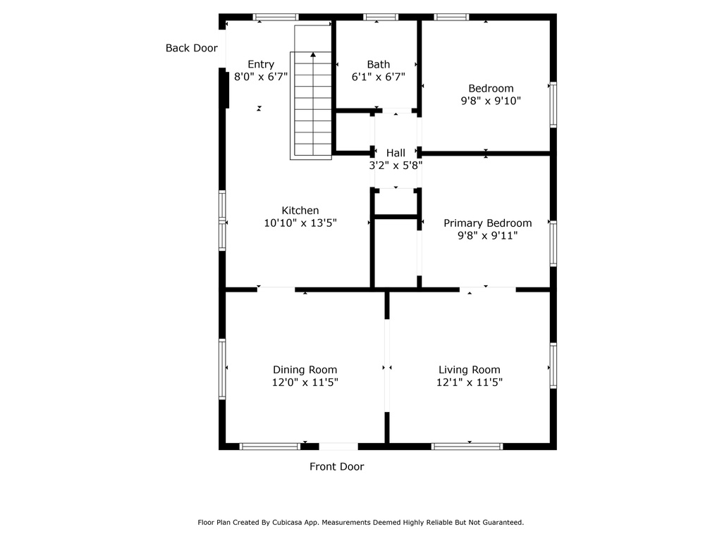 View of room layout