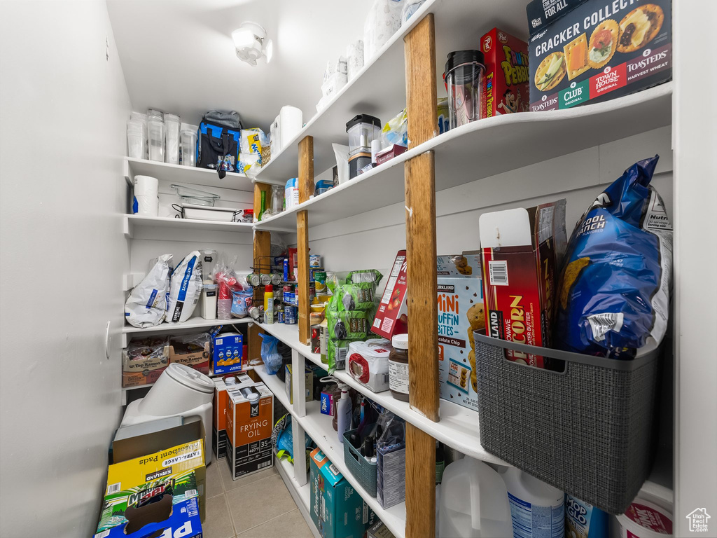 View of storage area