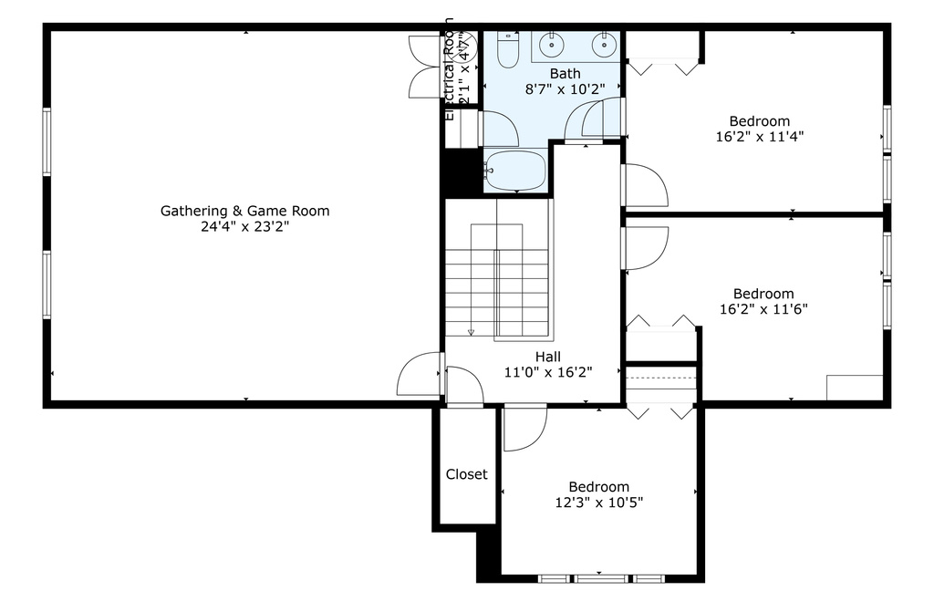 View of home floor plan