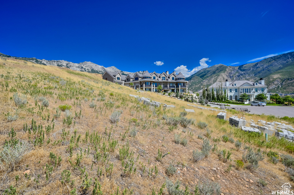 View of mountain backdrop