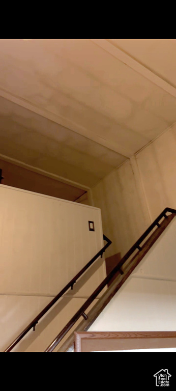 View of stairs