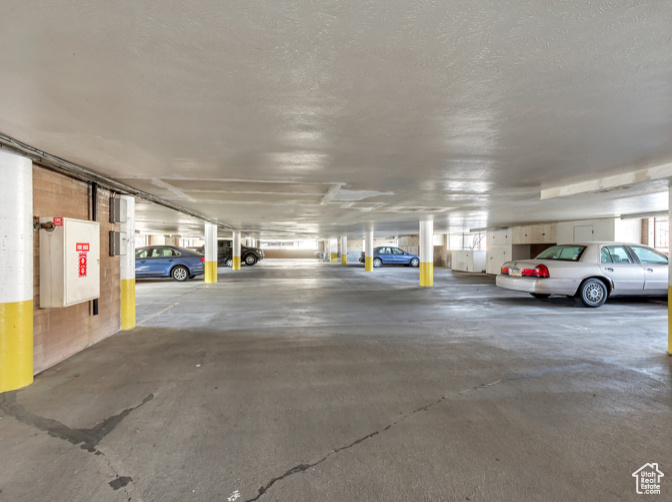 View of parking deck