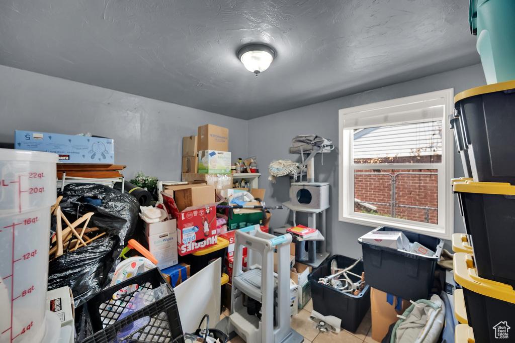 View of storage room