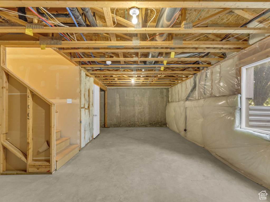 View of basement