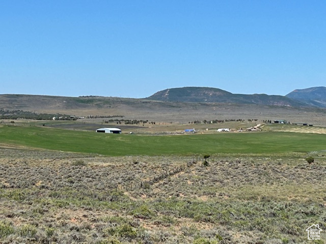 View of mountain backdrop