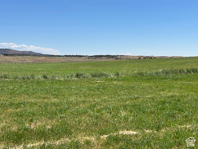 View of yard featuring a rural view