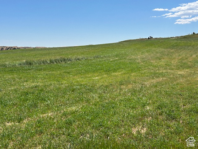 View of undeveloped land with rural landscape