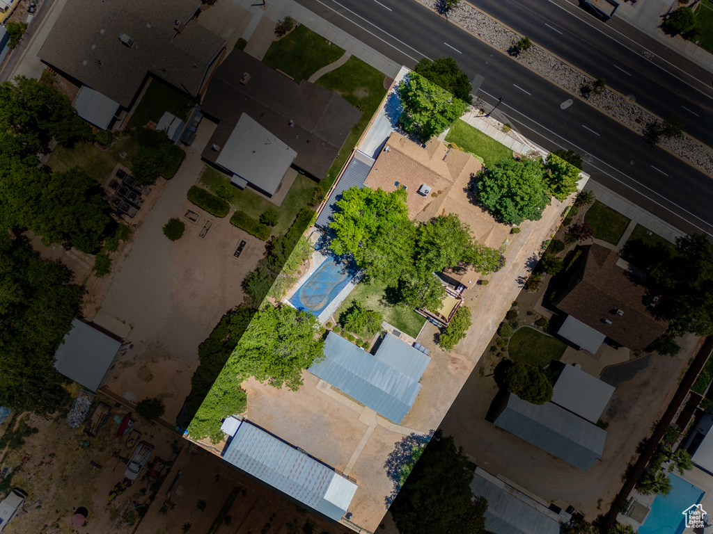 Aerial overview of property\'s location