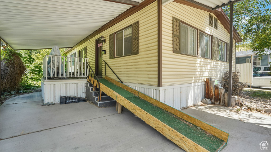 View of side of property