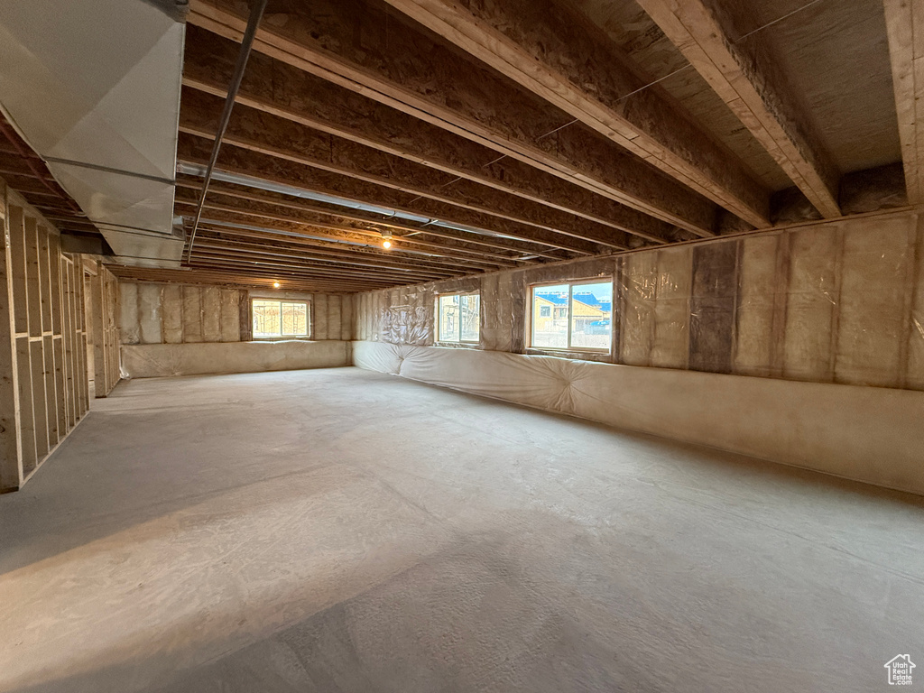 View of basement