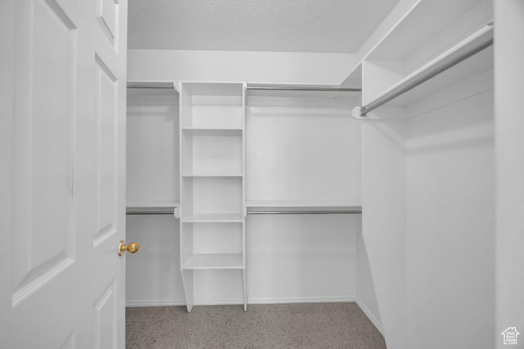View of spacious closet