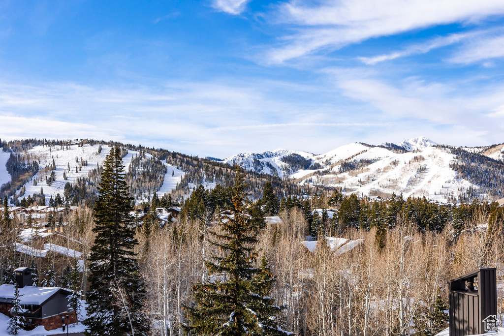 View of mountain backdrop