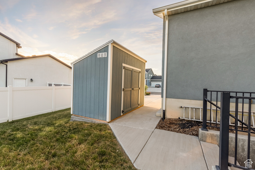 View of shed
