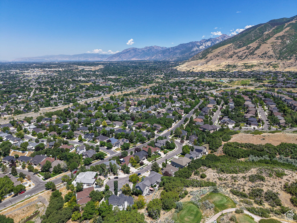 View of property location featuring mountains