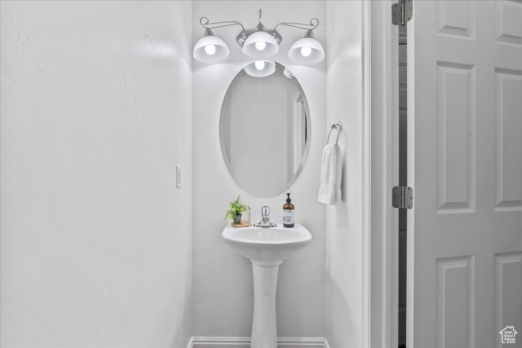 View of bathroom