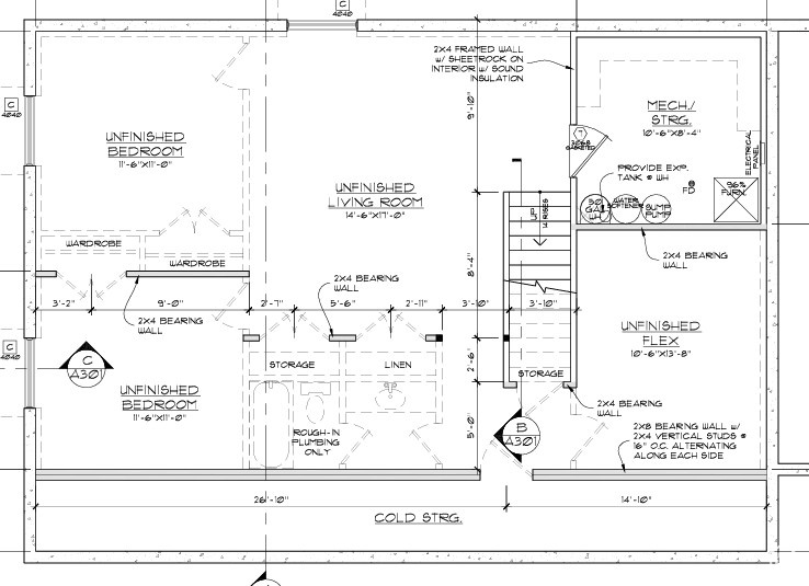View of room layout