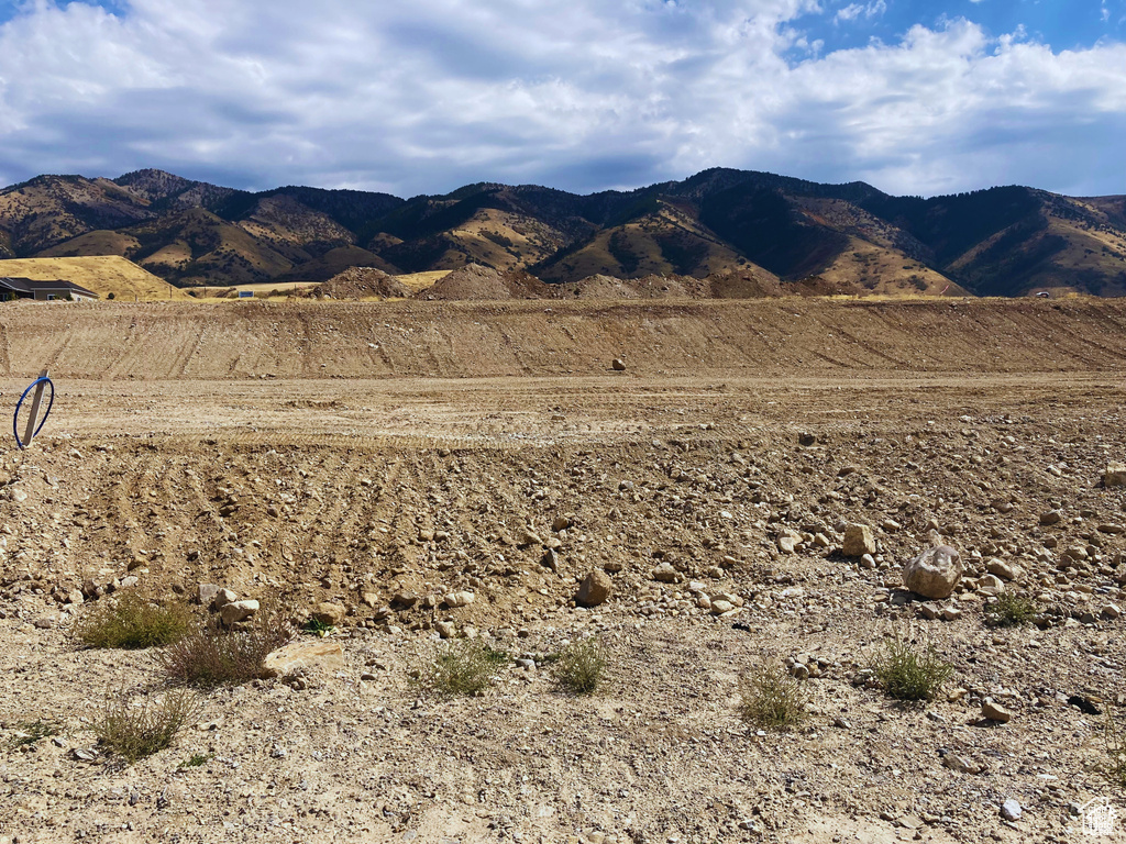 View of mountain background