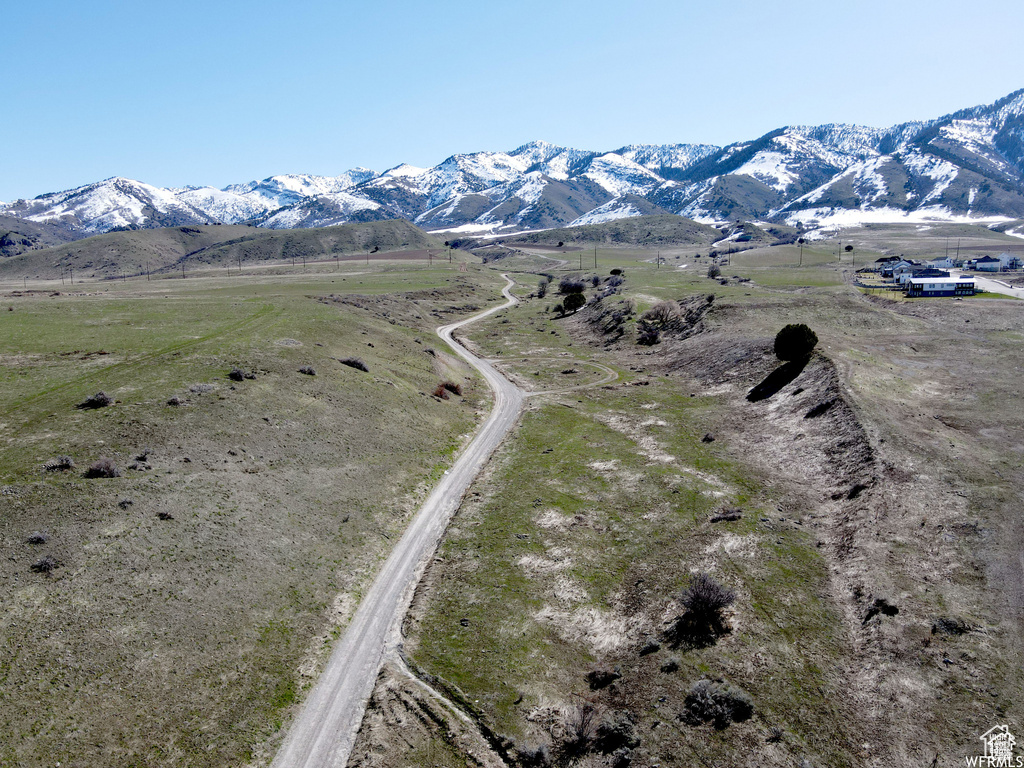 Mountain view featuring rural landscape