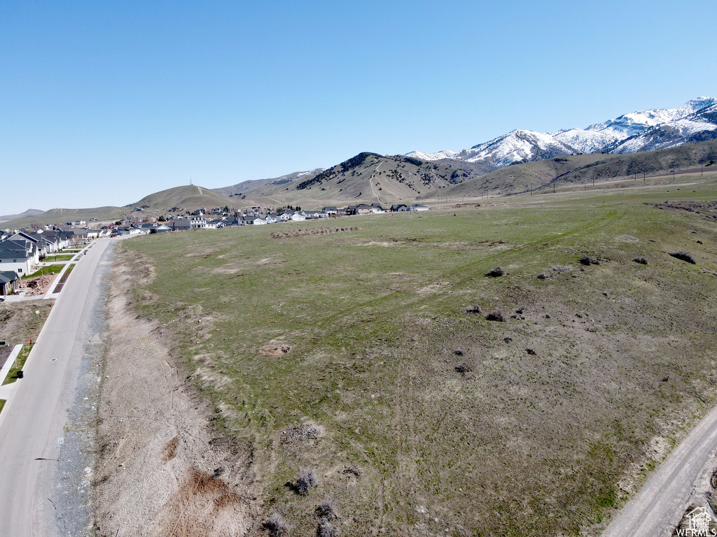 Mountain view featuring rural landscape