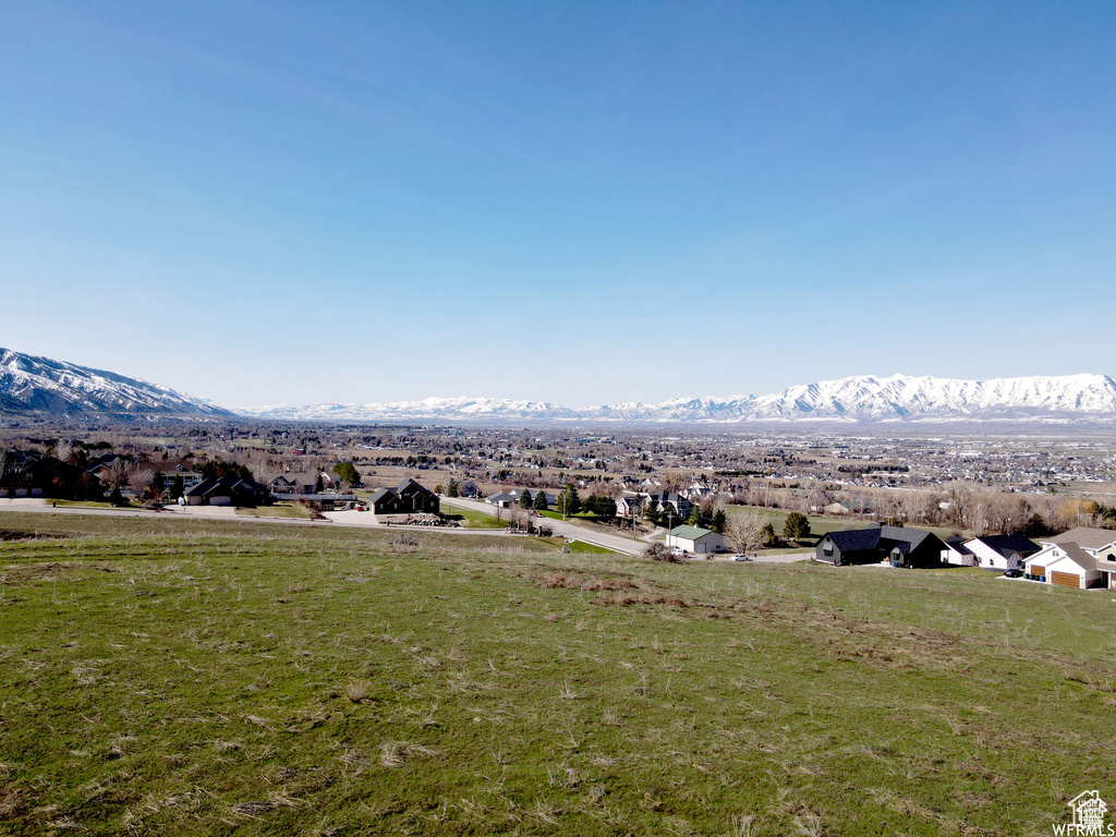 View of mountain backdrop