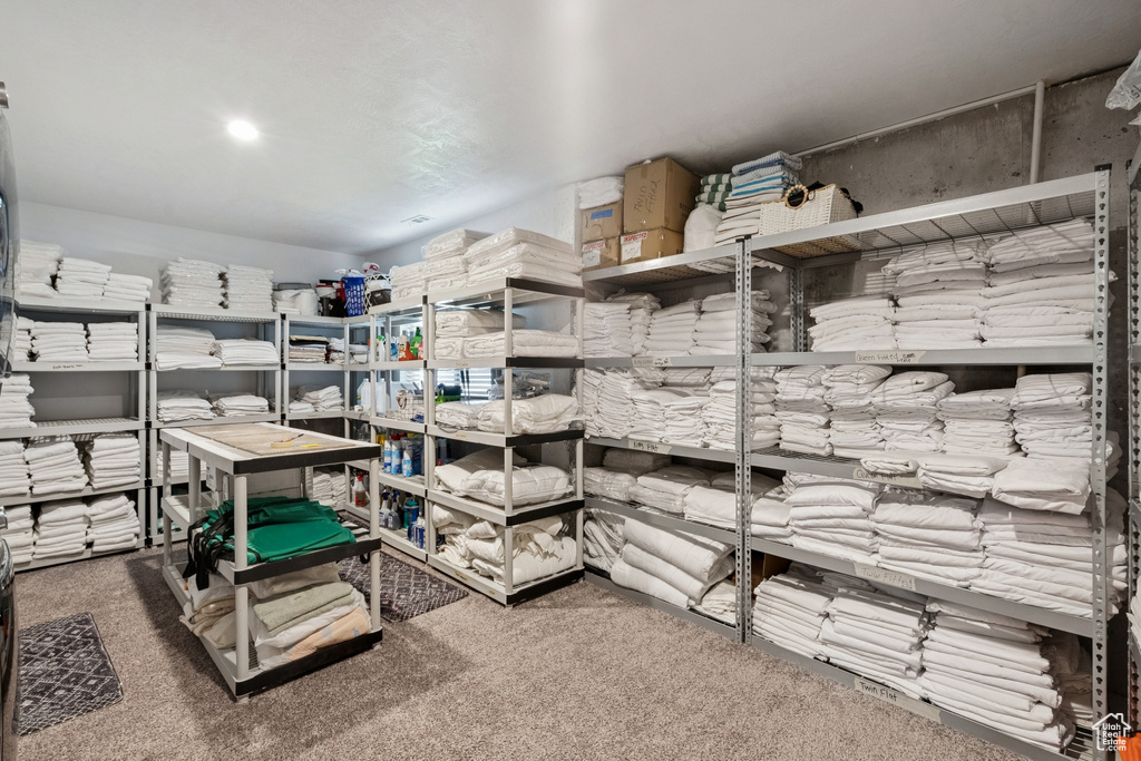 View of storage area