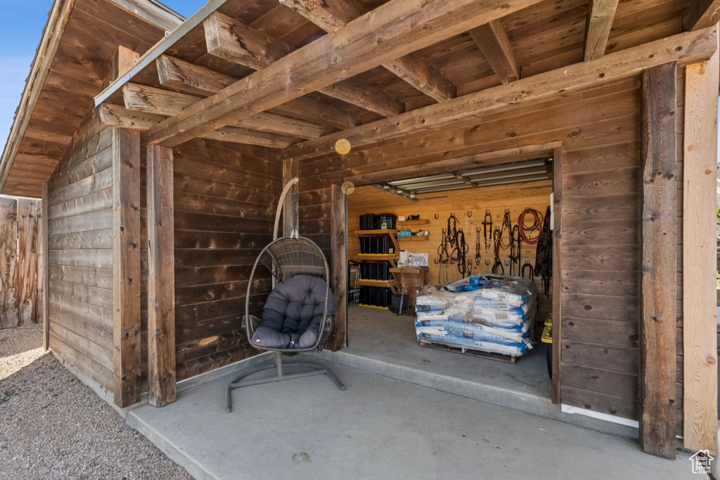 View of stable