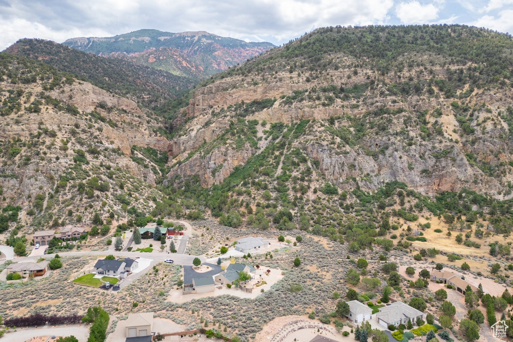 View of mountain background