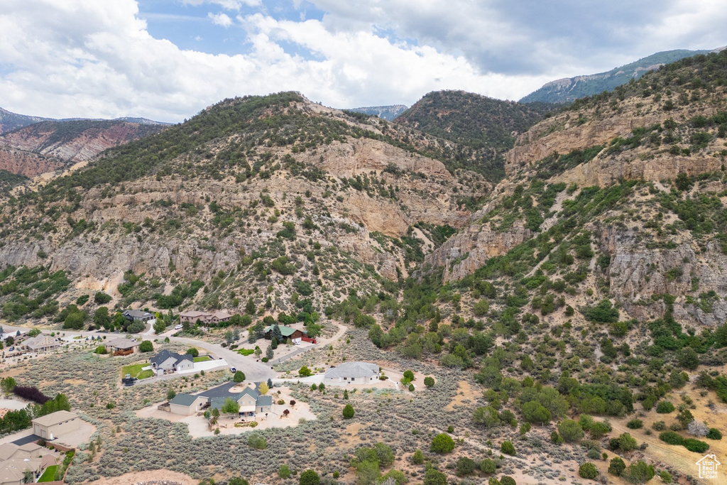 View of mountain background