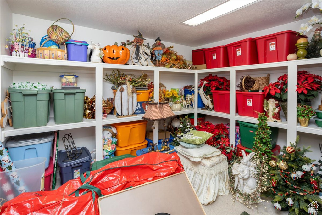 View of storage area
