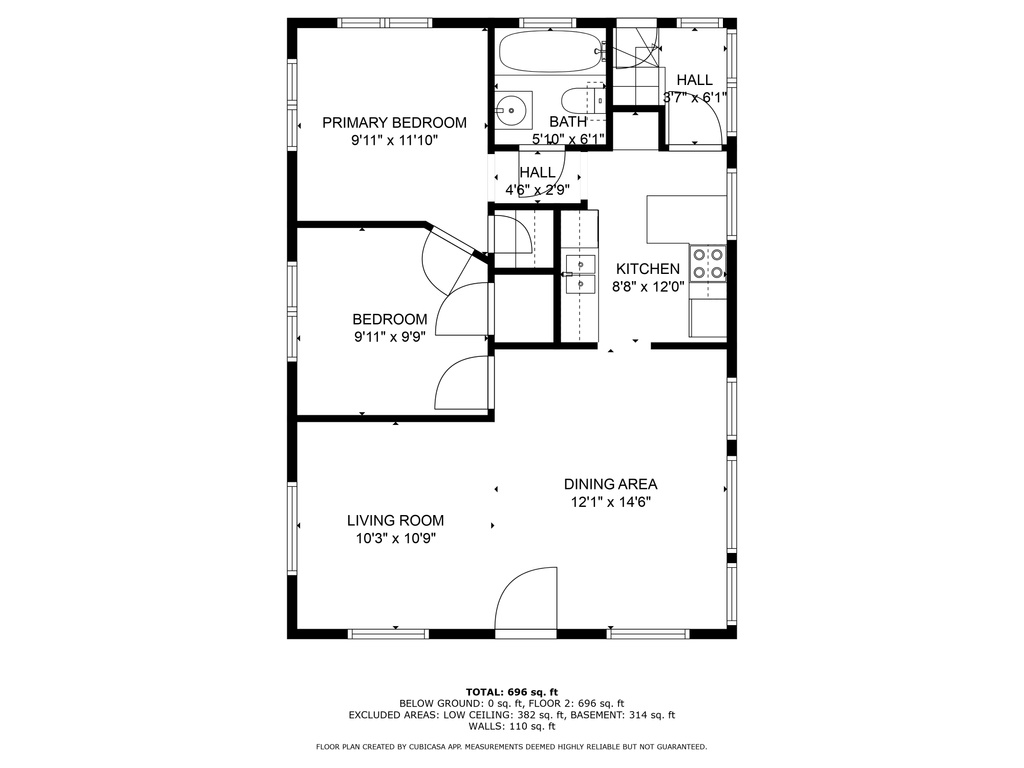 View of home floor plan