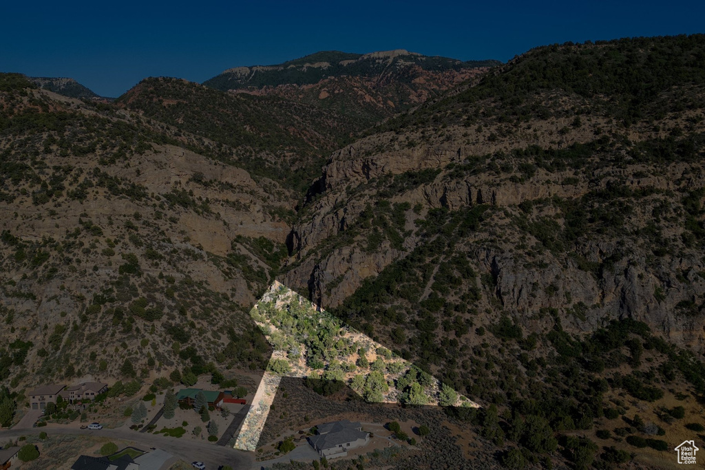View of mountain backdrop