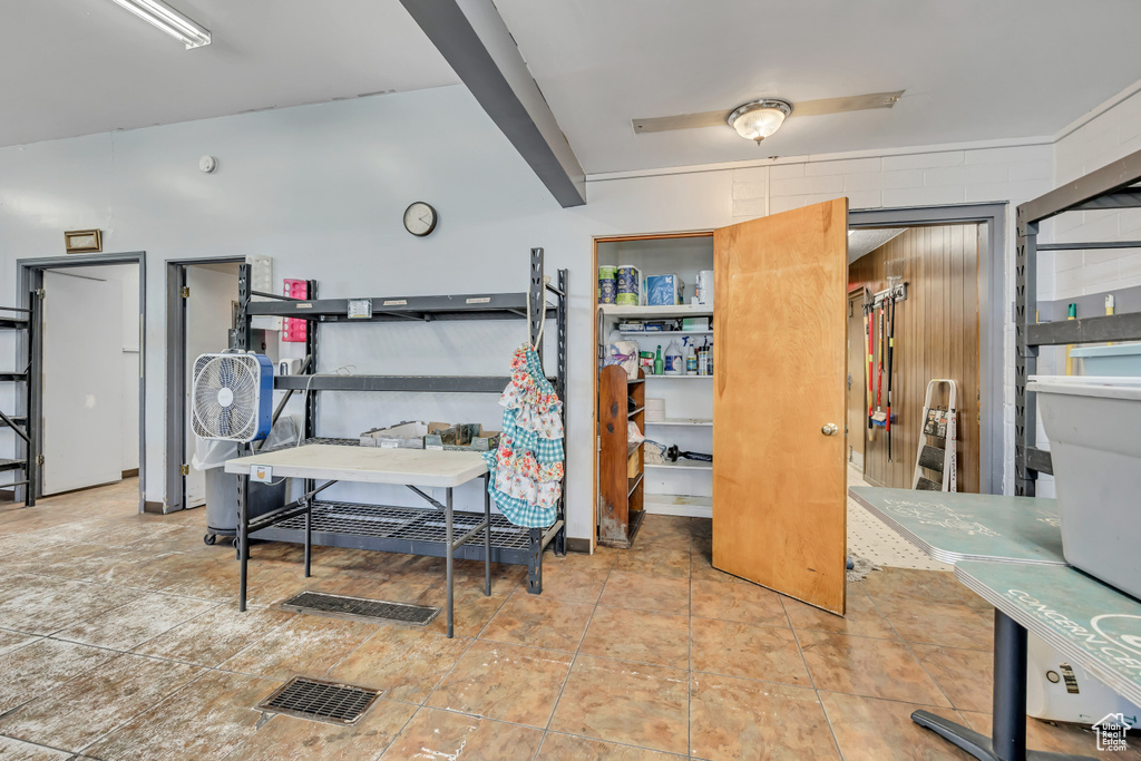 View of misc room