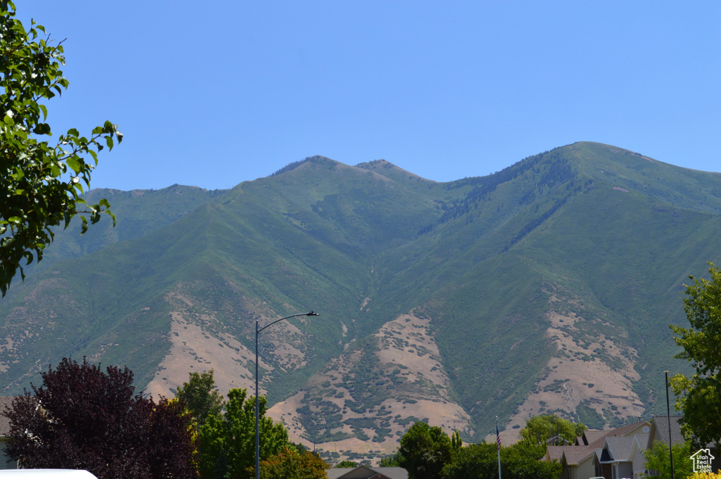 View of mountain backdrop