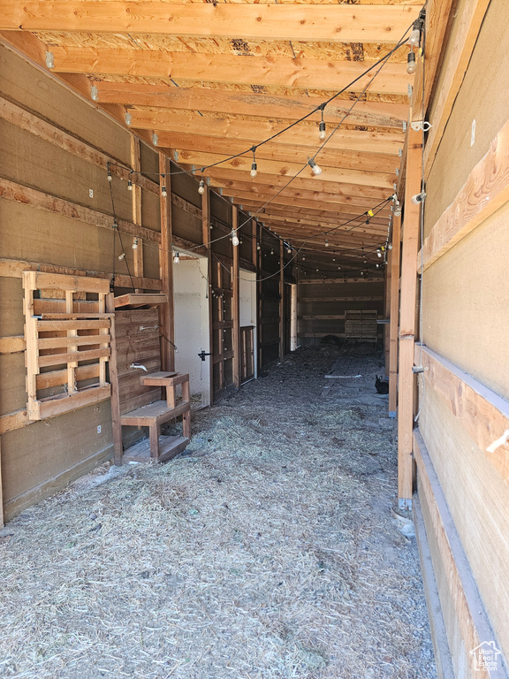 View of stable