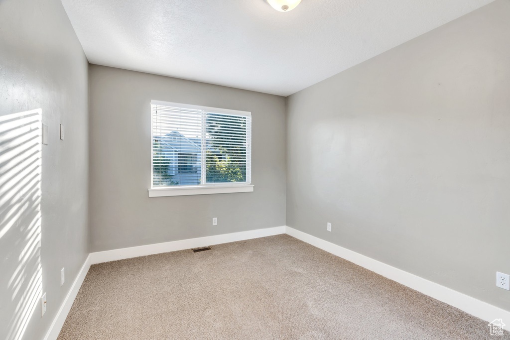 Spare room with carpet