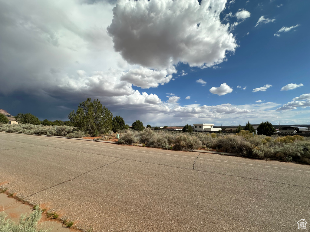 View of asphalt road