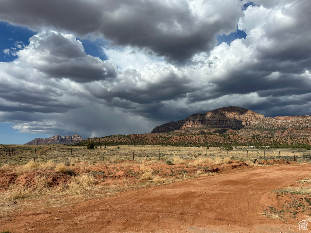 Mountain view featuring rural landscape