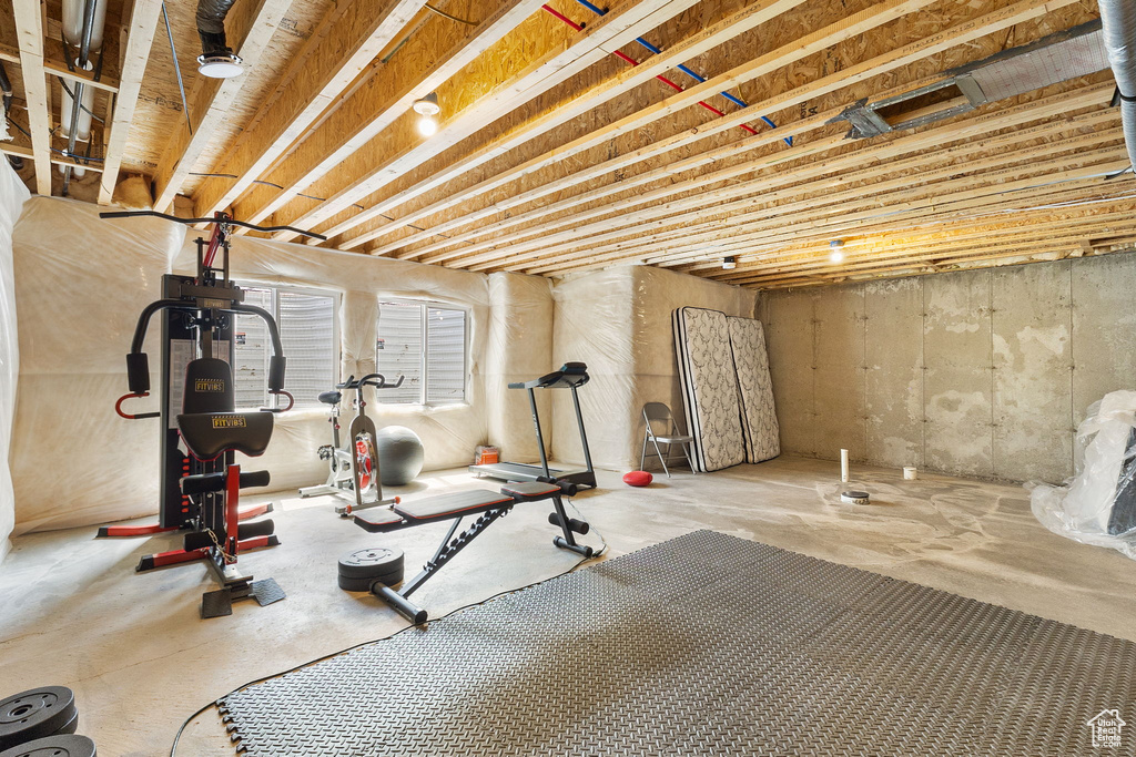 View of exercise room
