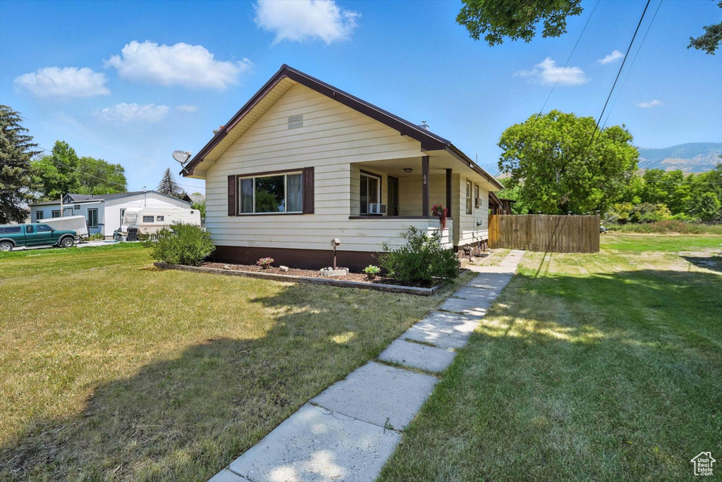 View of bungalow-style home
