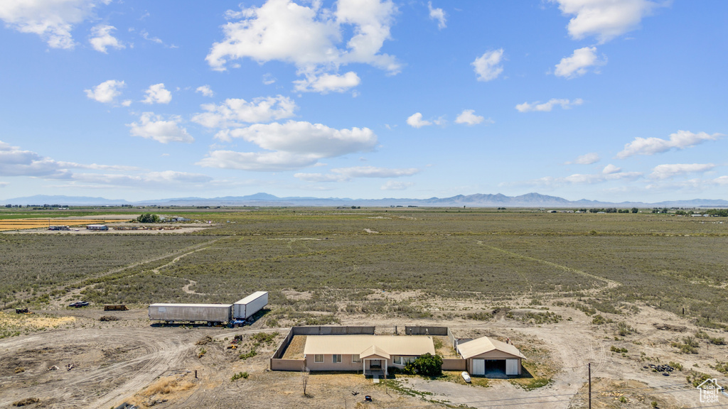 View of rural area featuring a mountainous background