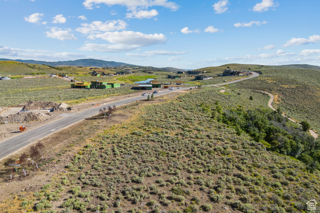 View of rural area with mountains