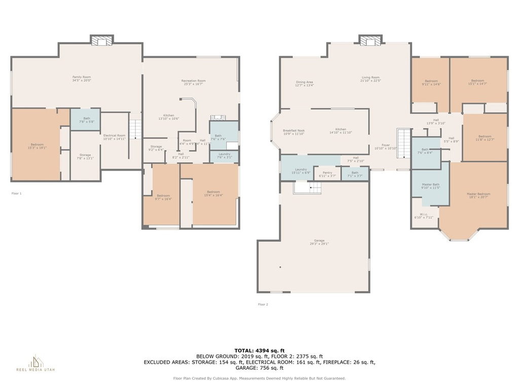 View of floor plan / room layout