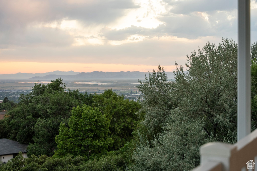 View of mountain backdrop