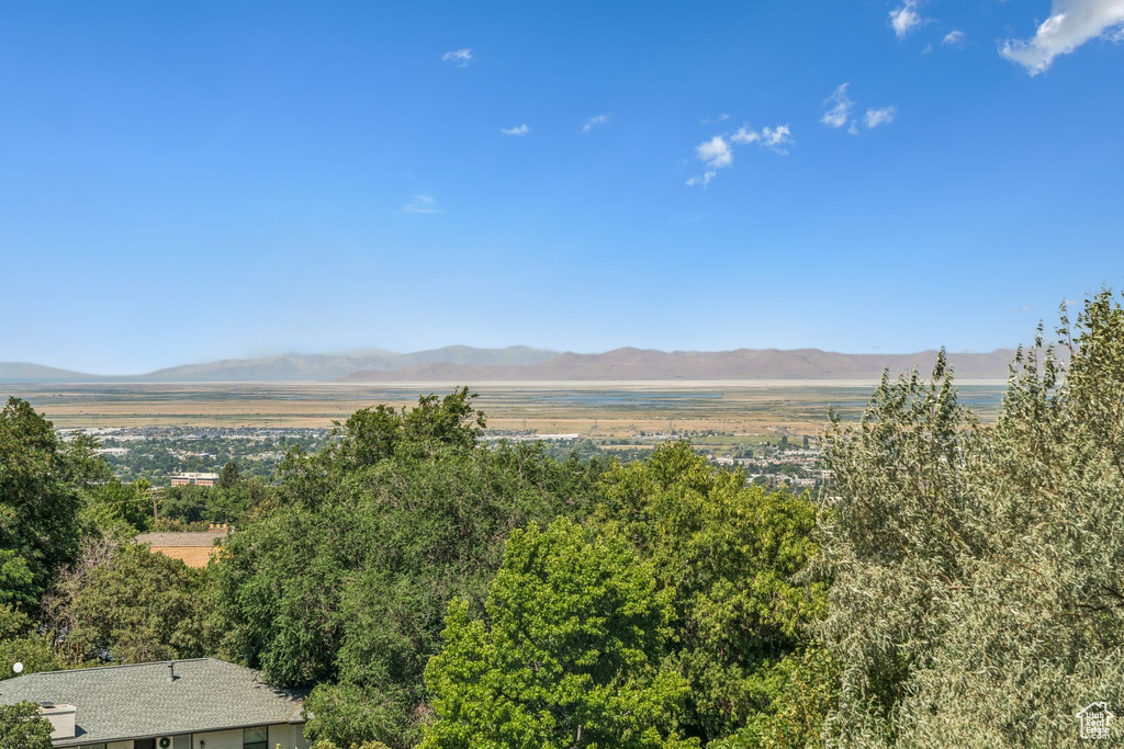 View of mountain backdrop