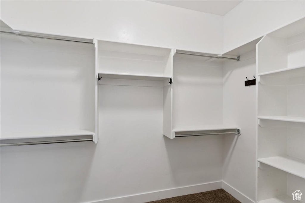 View of spacious closet