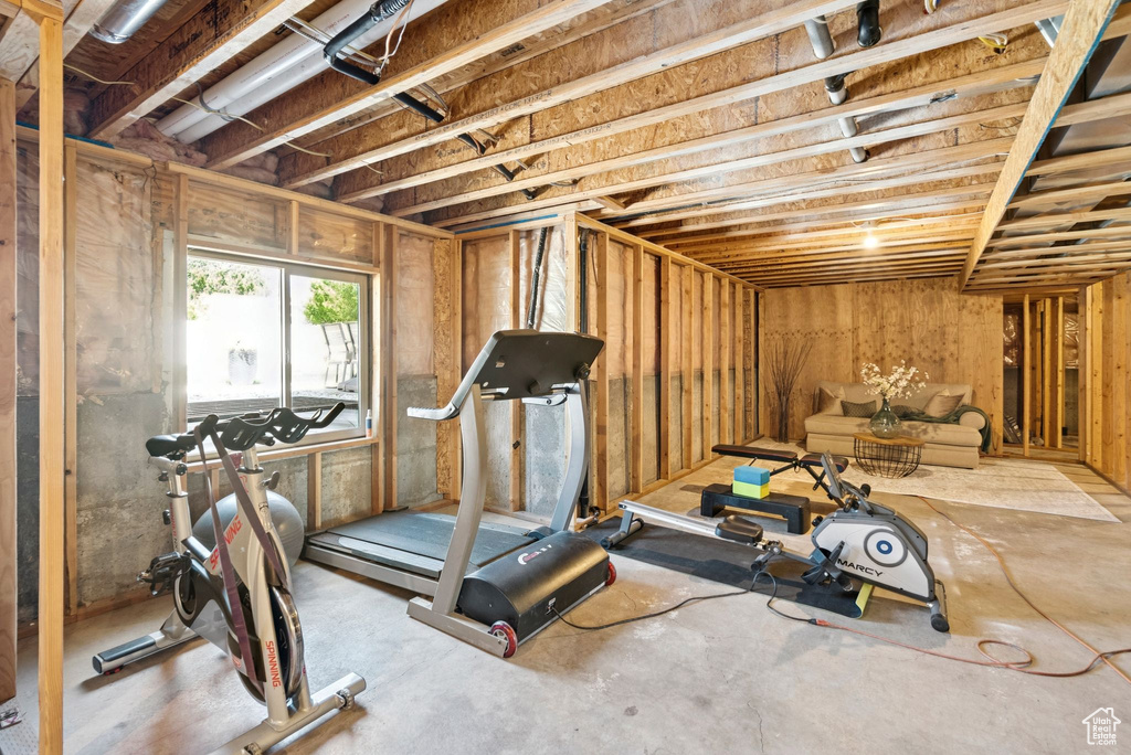 View of workout room