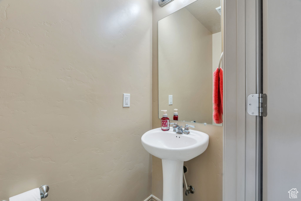 View of bathroom